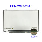 Cina LVDS 40 Pin 14 Inch Layar LCD HD Lp140wh8 Tla1 1366x768 Untuk LG Laptop perusahaan